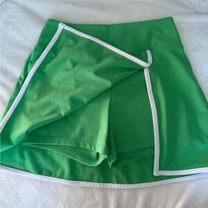 Green Women's Athletic Shorts skirt